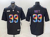 Men's Arizona Cardinals #99 JJ Watt Black Multi Color Black 2020 Crucial Catch Vapor Untouchable Nike Limited Jersey Dzhi,baseball caps,new era cap wholesale,wholesale hats